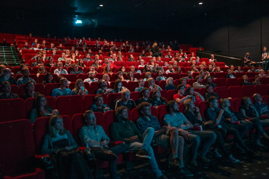 In the Movie Theater - A Happy Poem by Poet Guy Farmer